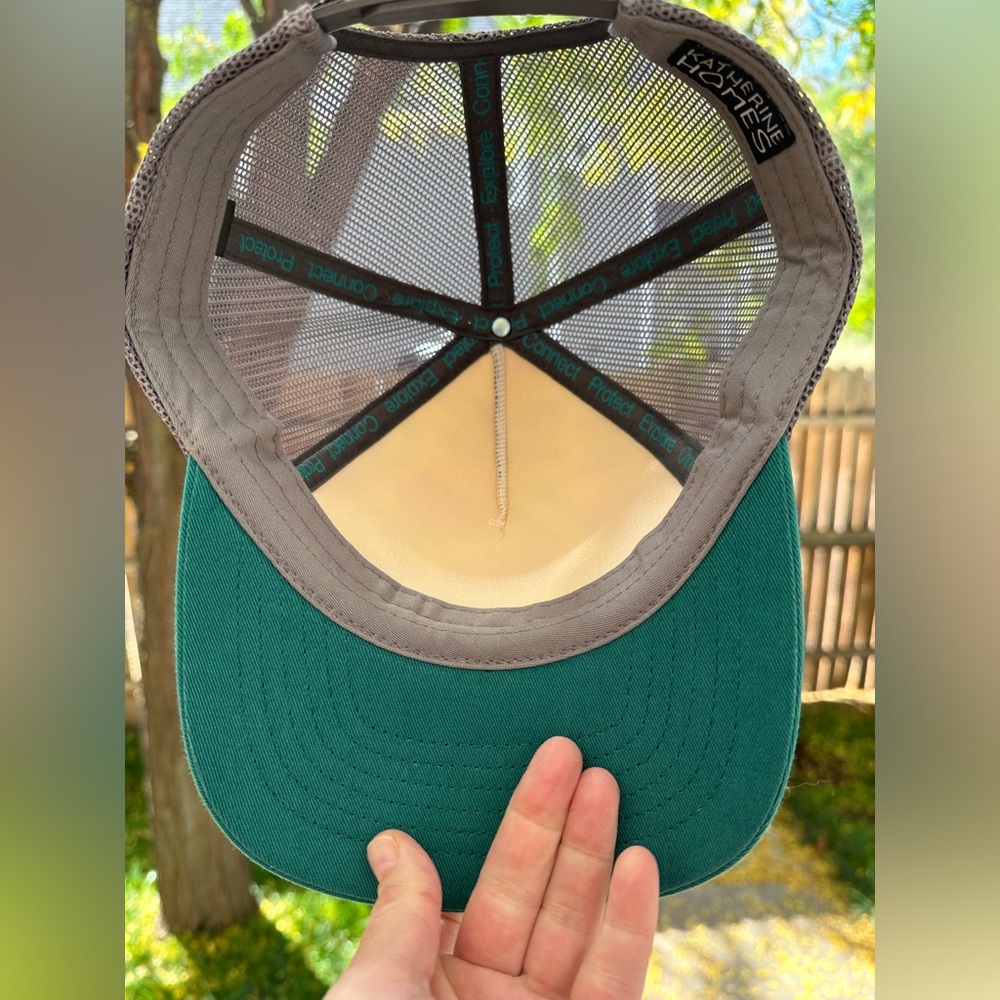 Katherine Homes Title Nine Tulip Mesh Trucker Snap Back Hat - Picture 11 of 13